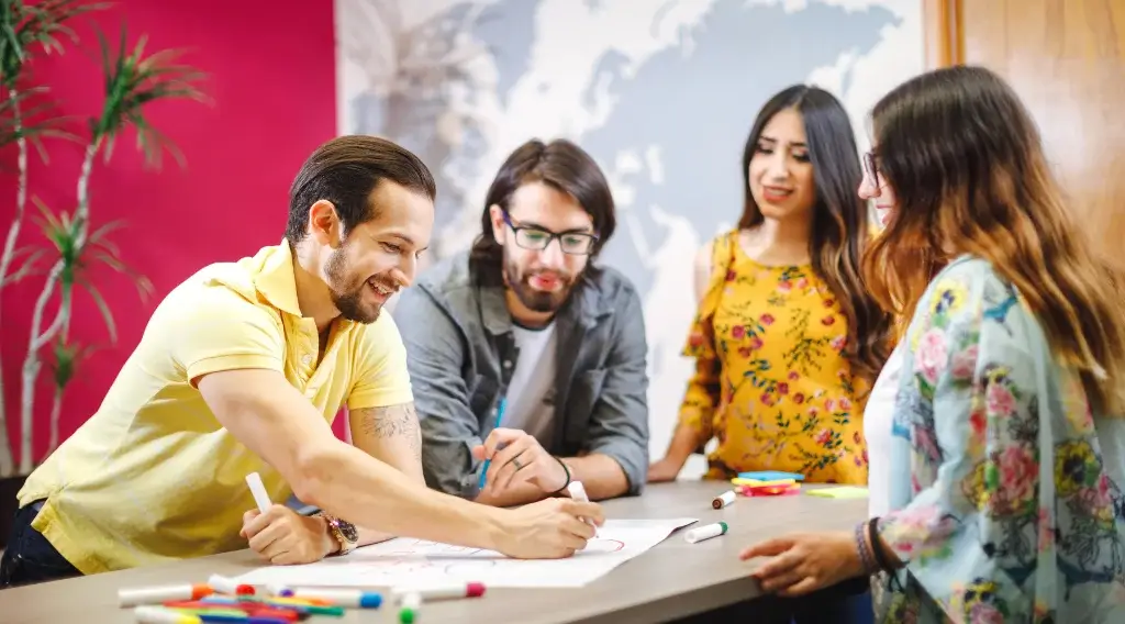 Nearshore BPO team managing contract lifecycle