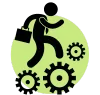 Mexico Customer Service Worker Logo