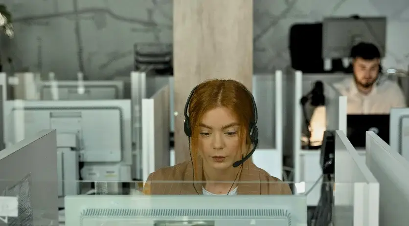 Team working at Global Capability Center in Mexico with bilingual staf