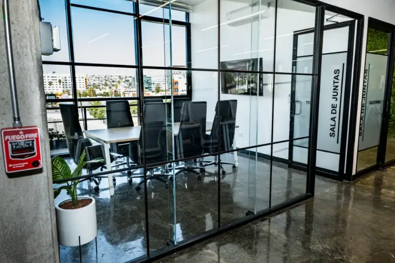 Intugo´s Tijuana facility meeting room