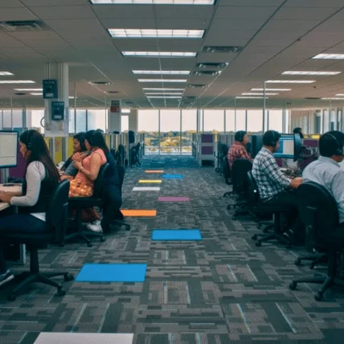 Employees working at a Intugo's facility in Ciudad Obregon