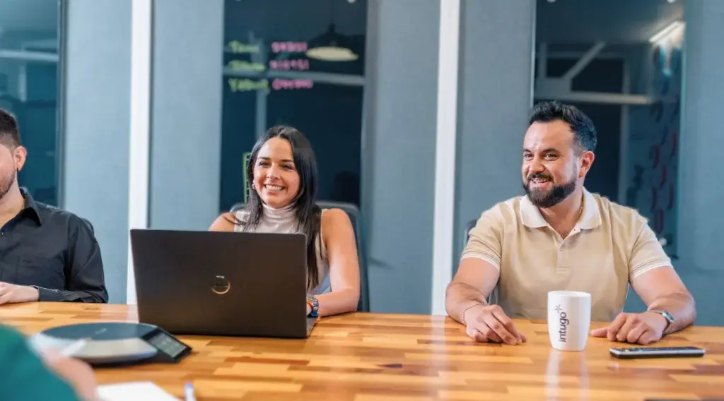 Developer working remotely as part of nearshore team