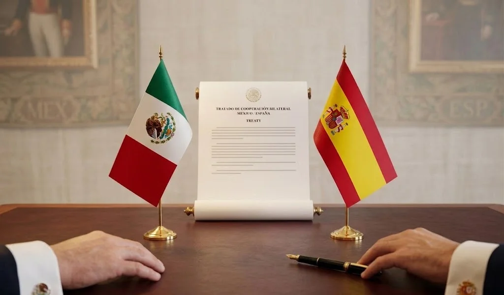 mexico and spain